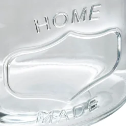 Bomboneira em vidro oval 1l com tampa