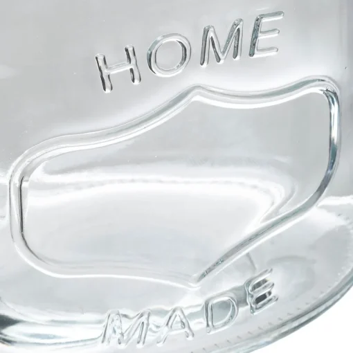 Bomboneira em vidro oval 1l com tampa