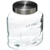 Bomboneira em vidro oval 2,5l com tampa