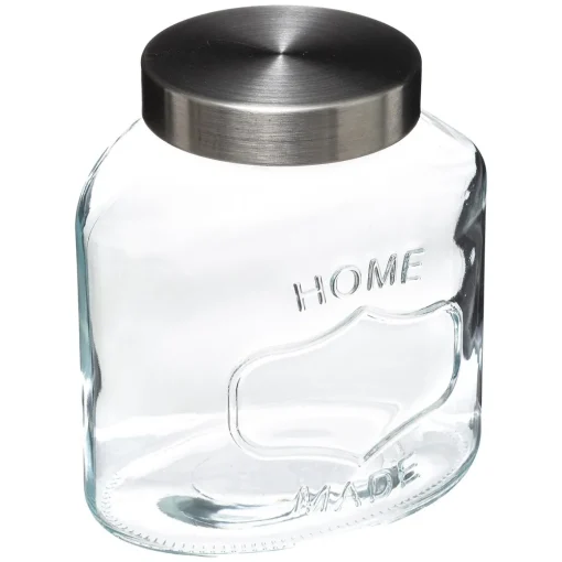 Bomboneira em vidro oval 2,5l com tampa