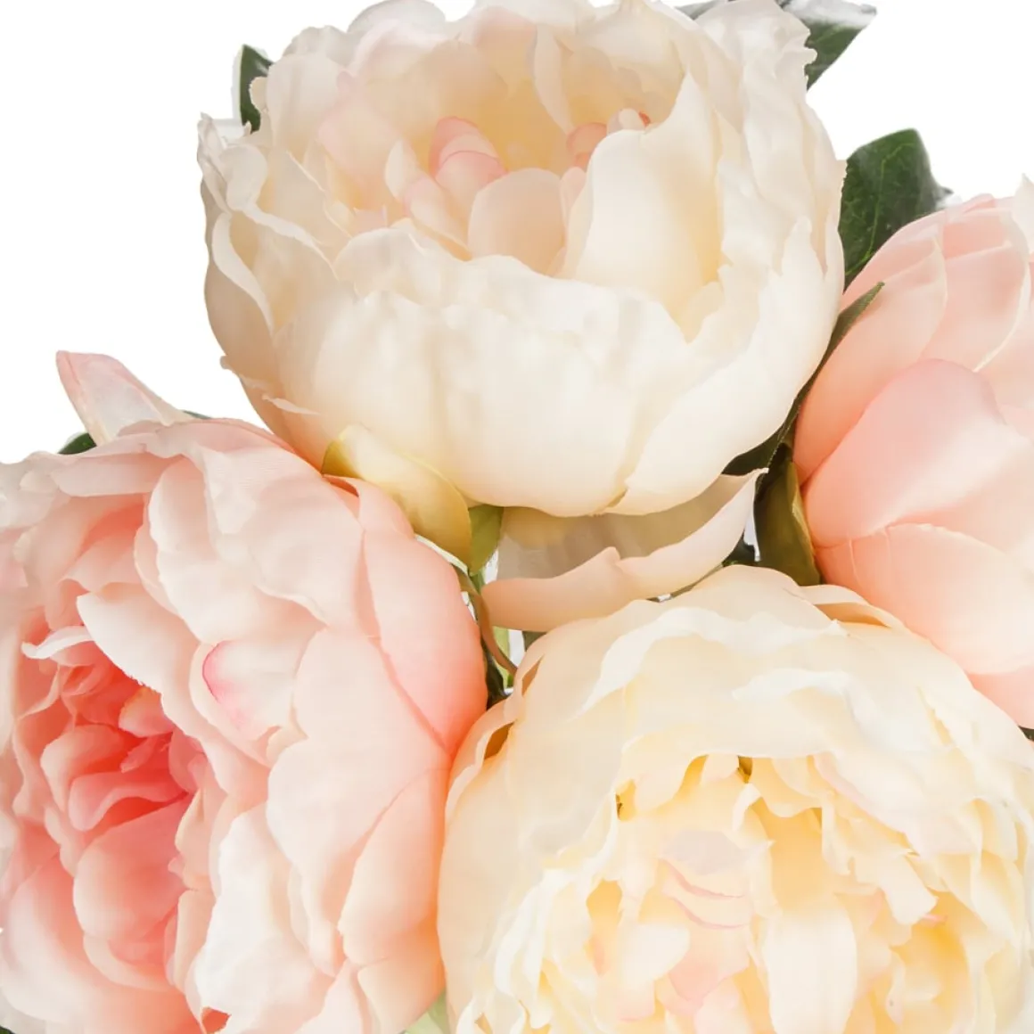 Bouquet com 4 peónias cor rosa