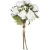 Bouquet com 15 rosas brancas artificial