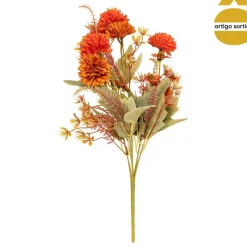 Bouquet com flores artificiais pery 33cm