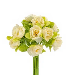 Bouquet de 15 camélias amarelas