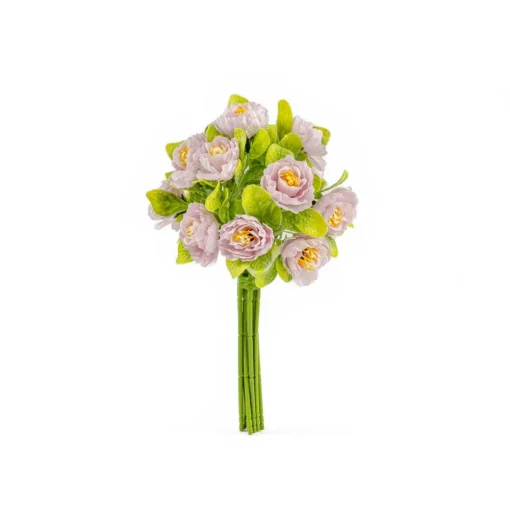 Bouquet de 15 camélias rosa