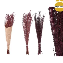 Bouquet de flores secas lilás 80cm