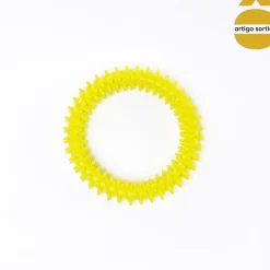 Brinquedo aro em silicone para animal 12cm