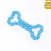 Brinquedo osso em silicone para cão