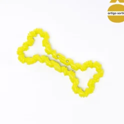 Brinquedo osso em silicone para cão