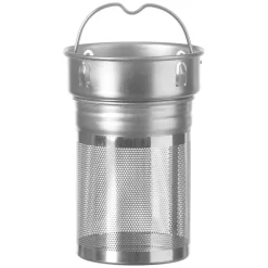 Bule de vidro com infusor e tampa