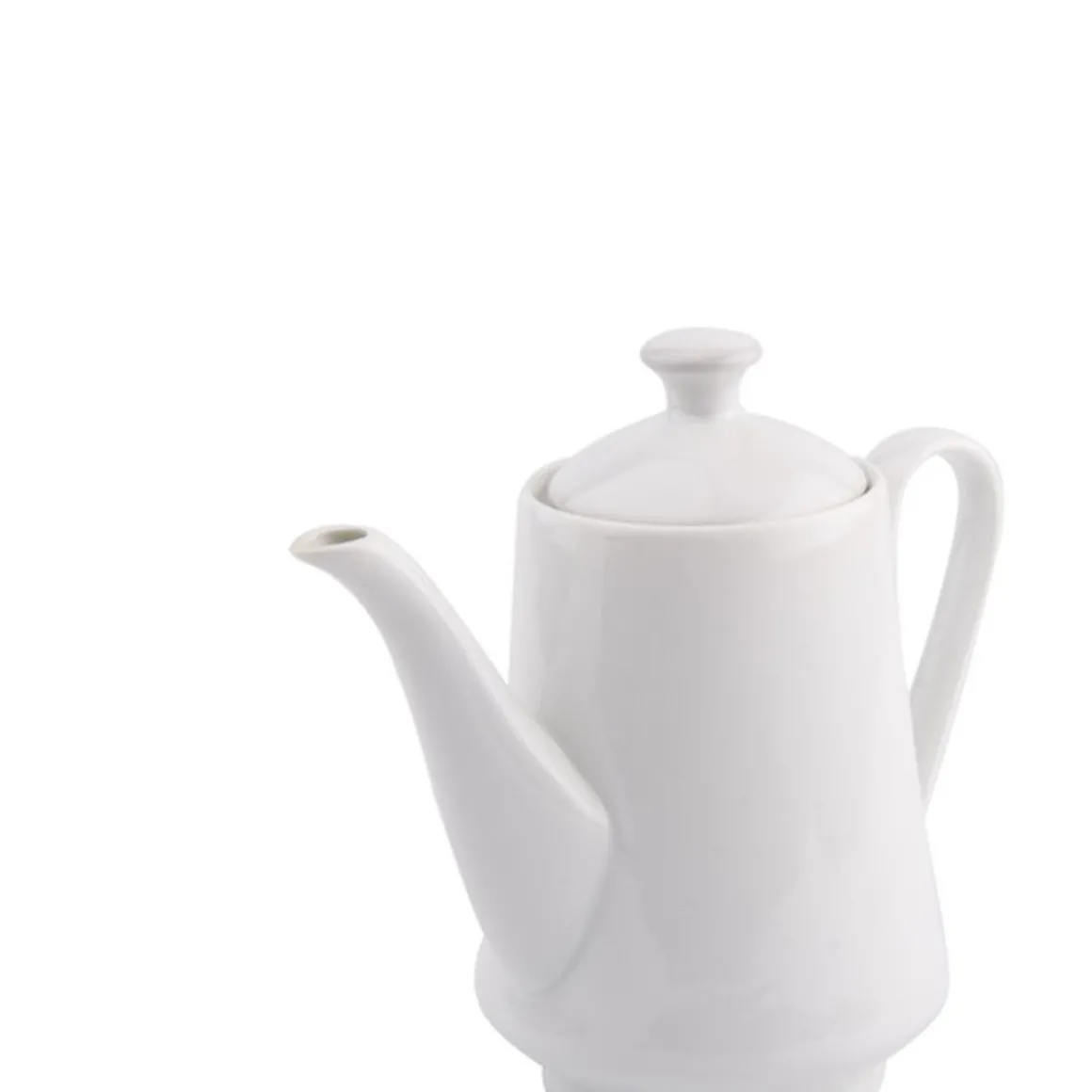 Bule GIZ branco em cerâmica 1l