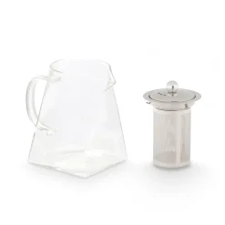 Bule Transparente Com Filtro 80cl