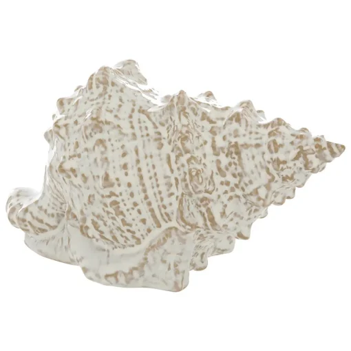 Búzio decorativo Océane em cerâmica 20x10,5x12cm