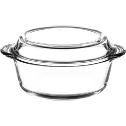 Caçarola BORCAM em vidro 2175ml