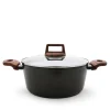 Caçarola com tampa vidro OSLO 28cm