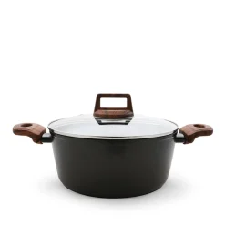 Caçarola com tampa vidro OSLO 24cm