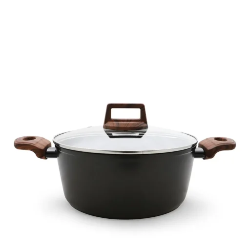 Caçarola com tampa vidro OSLO 24cm