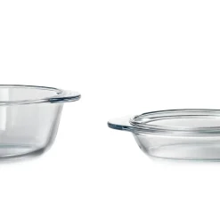 Caçarola de vidro com tampa