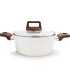 Caçarola STONEBRIGHT com tampa de vidro 20cm