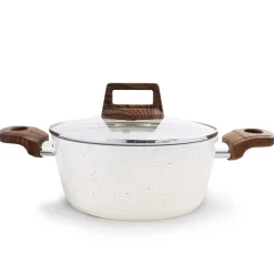 Caçarola STONEBRIGHT com tampa de vidro 20cm