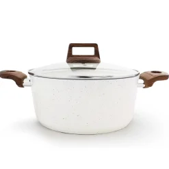 Caçarola STONEBRIGHT com tampa de vidro 28cm