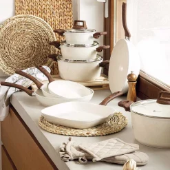 Caçarola STONEBRIGHT com tampa de vidro 28cm