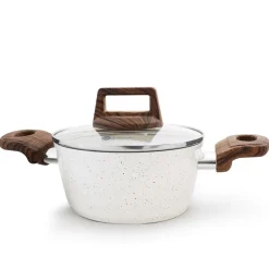 Caçarola STONEBRIGHT com tampa de vidro 16cm