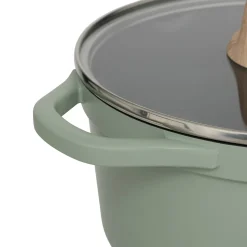 Caçarola verde HORIZON em alumínio 24cm
