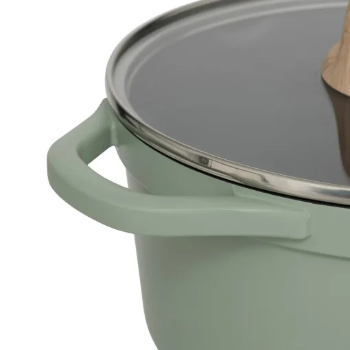 Caçarola verde HORIZON em alumínio 24cm