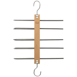 Cabide com 5 divisórias para calças