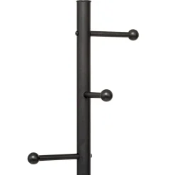 Cabide Com 6 Ganchos Com Base Em Mármore 173cm