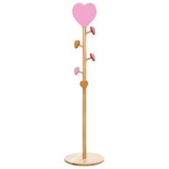 Cabide de pé com corações 135cm