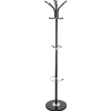Cabide de pé com suporte para guarda chuva