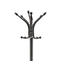 Cabide de pé com suporte para guarda chuva