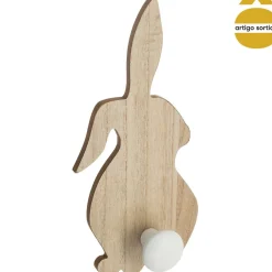 Cabide decorativo coelho em mdf