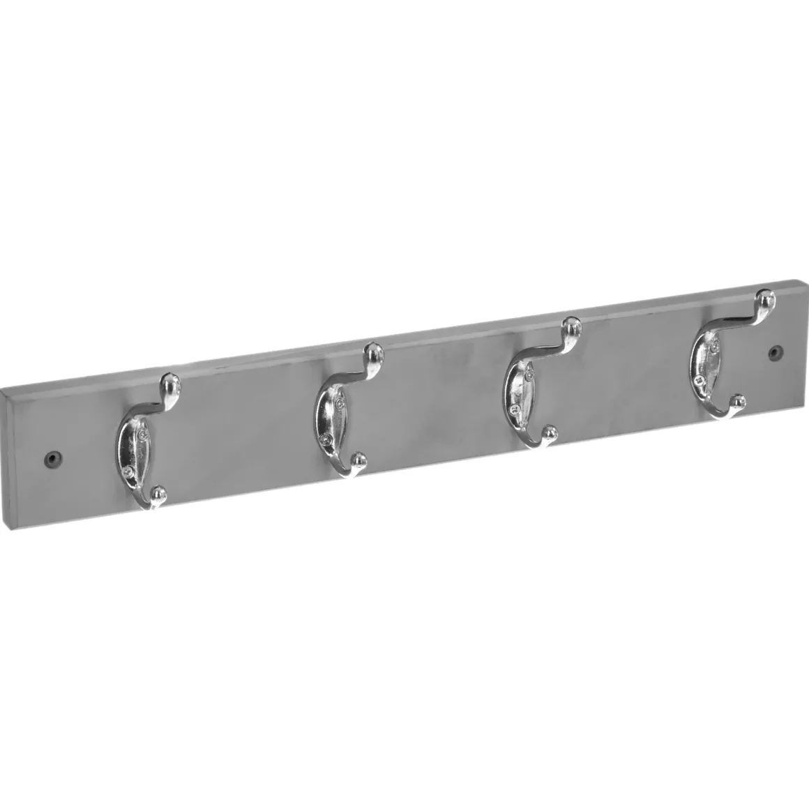 Cabide em madeira com 4 suportes 7x6,5x42cm