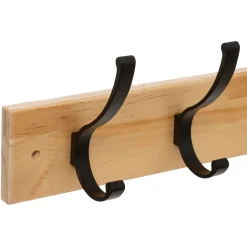 Cabide em mdf com 6 ganchos