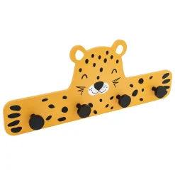 Cabide leopardo ocre