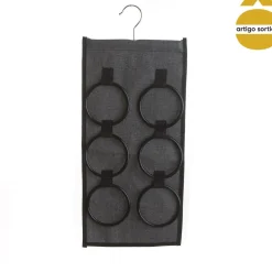 Cabide multiusos com 6 argolas