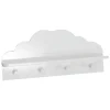 Cabide NUVEM branco 22x12x48cm