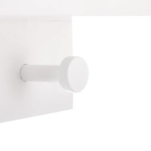 Cabide NUVEM branco 22x12x48cm