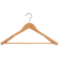 Cabide para roupa em madeira