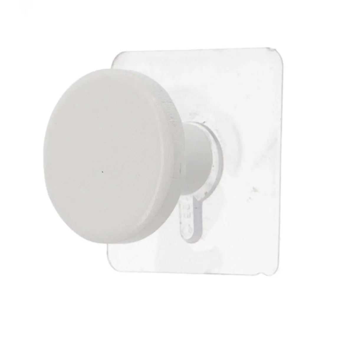 Cabide wc branco em madeira 4,5cm