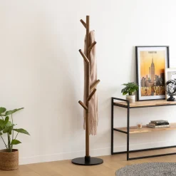 Cabide WILD castanho em mdf 178cm