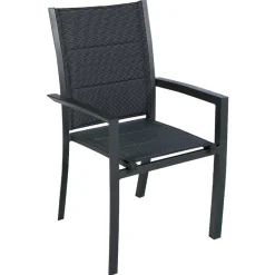 Cadeira com braços ALLURE cinza graphite