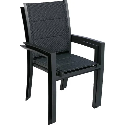 Cadeira com braços ALLURE cinza graphite