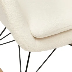 Cadeira de baloiço ROCKING CHAIR branco