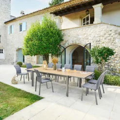 Cadeira DIESE empilhável praliné