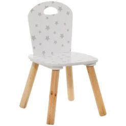 Cadeira DOUCEUR branca com estrelas