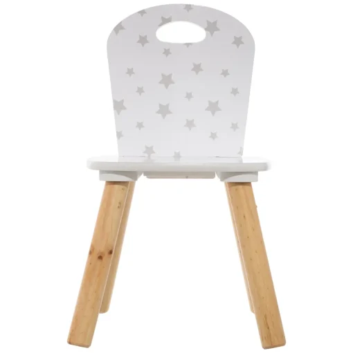 Cadeira DOUCEUR branca com estrelas